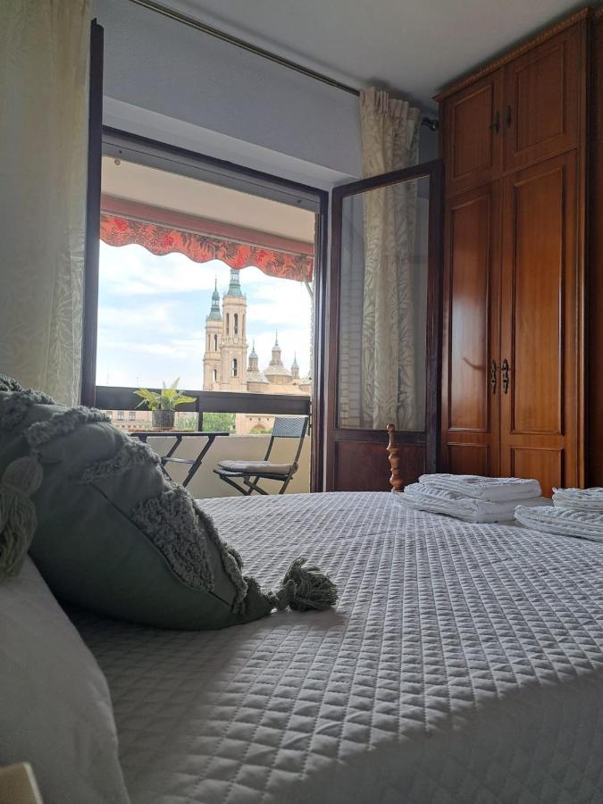 Apartamento Con Vistas Al Pilar Con Aparcamiento Privado Zaragoza Eksteriør billede